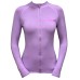 Рашгард женский SCALLOPS PROSKIN ZIP W`S сиреневый